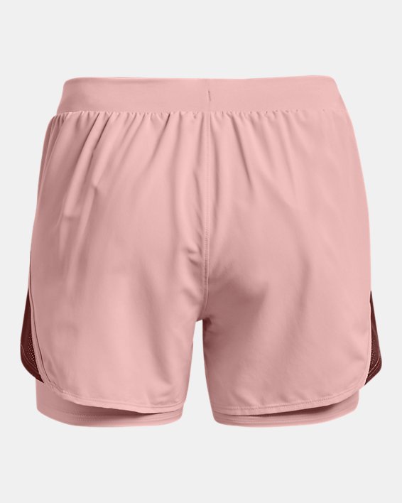 Women's UA Fly By 2.0 2-in-1 Shorts, Pink, pdpMainDesktop image number 7